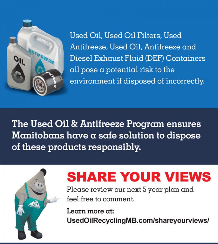 Manitoba Used Oil & Antifreeze Recycling