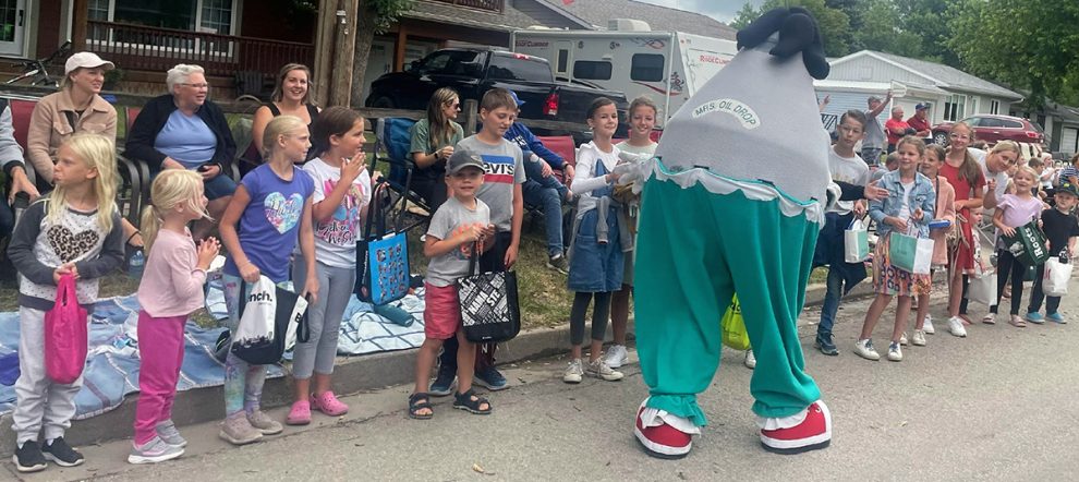 Mrs. Oil Drop at Parade